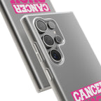 Phone Case — "Cancer Suck" Pink Awareness Flexi Case