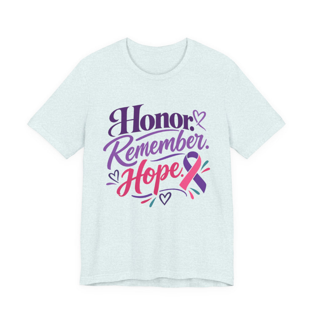 Honor Remember Hope Ribbon Tee