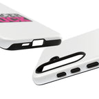 Phone Case — "Cancer Suck" Pink Awareness Tough Case