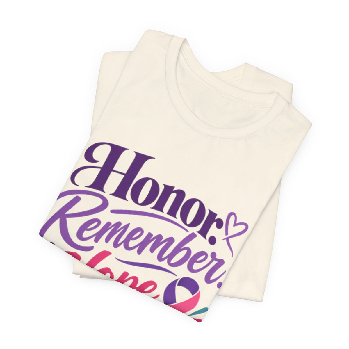 Honor Remember Hope Ribbon Tee
