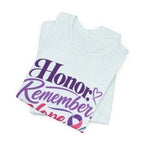 Honor Remember Hope Ribbon Tee