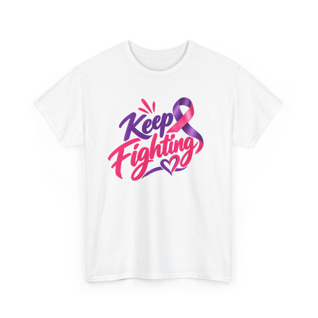 Keep Fighting T-Shirt — Awareness Ribbon Support Tee
