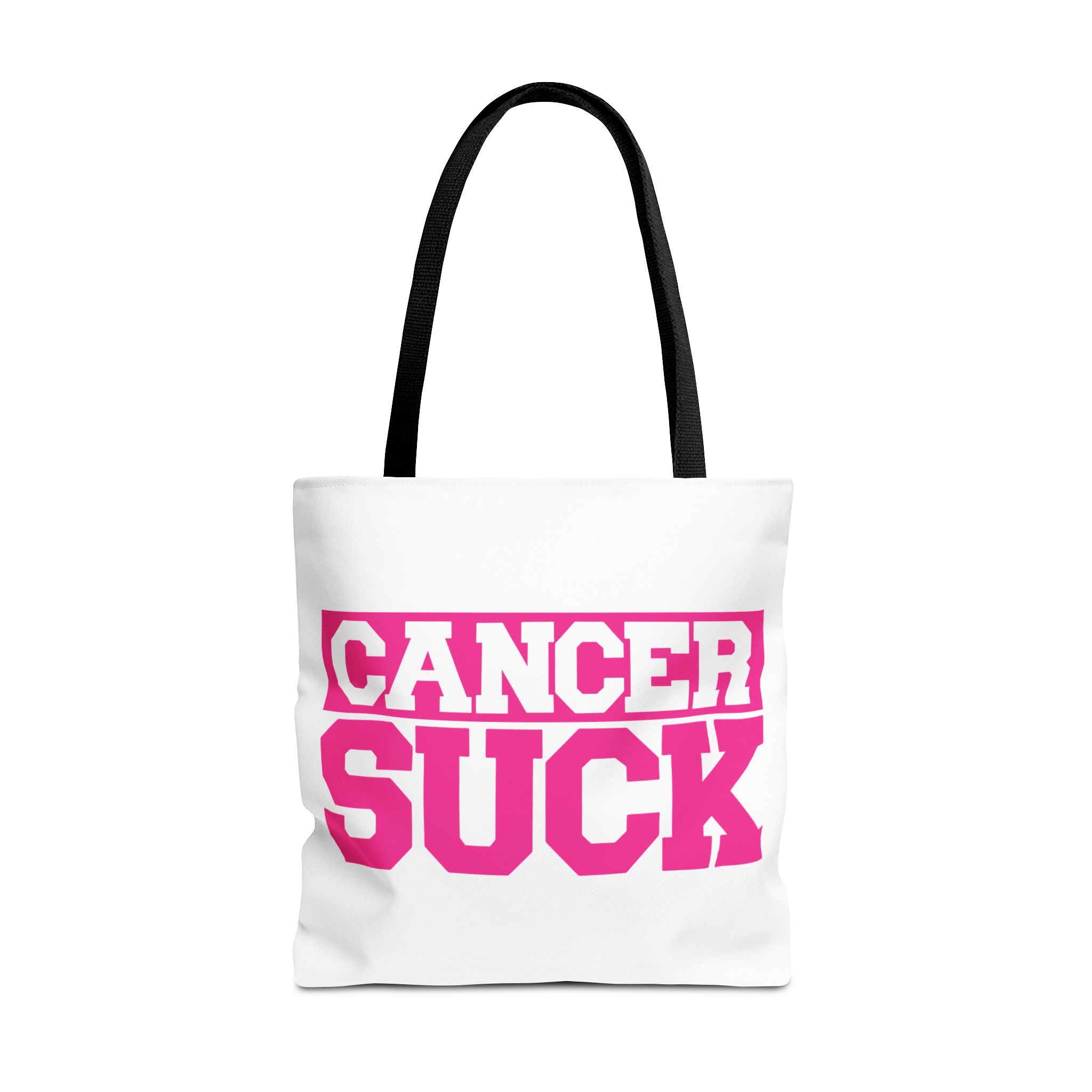 Cancer Suck Pink Awareness Tote Bag