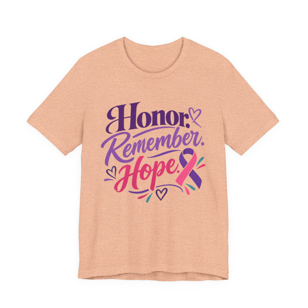 Honor Remember Hope Ribbon Tee