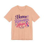 Honor Remember Hope Ribbon Tee