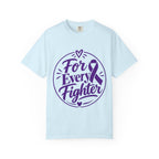 For Every Fighter T-Shirt — Cancer Awareness Purple Ribbon Support Tee