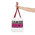 Cancer Suck Pink Awareness Tote