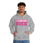 Cancer Suck Hoodie — Bold Pink Cancer Awareness Pullover