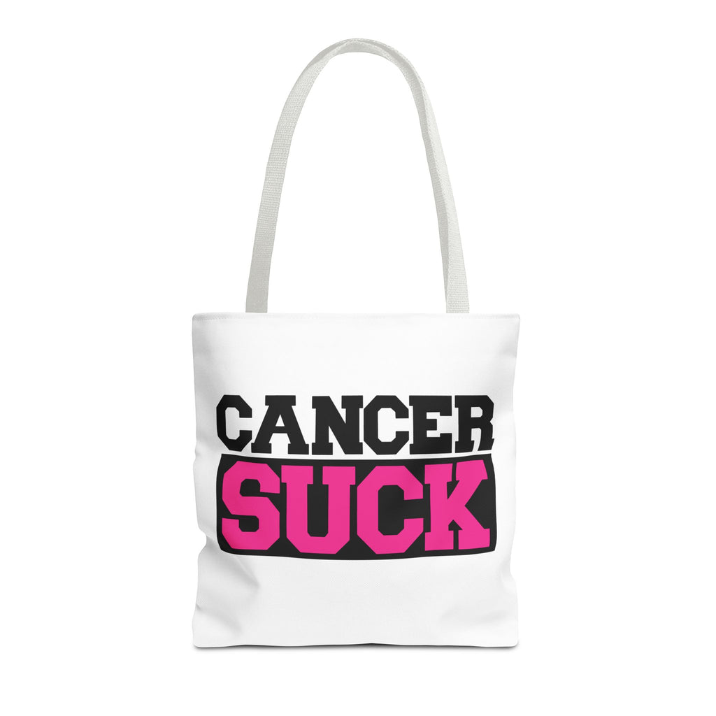 Cancer Suck Pink Awareness Tote