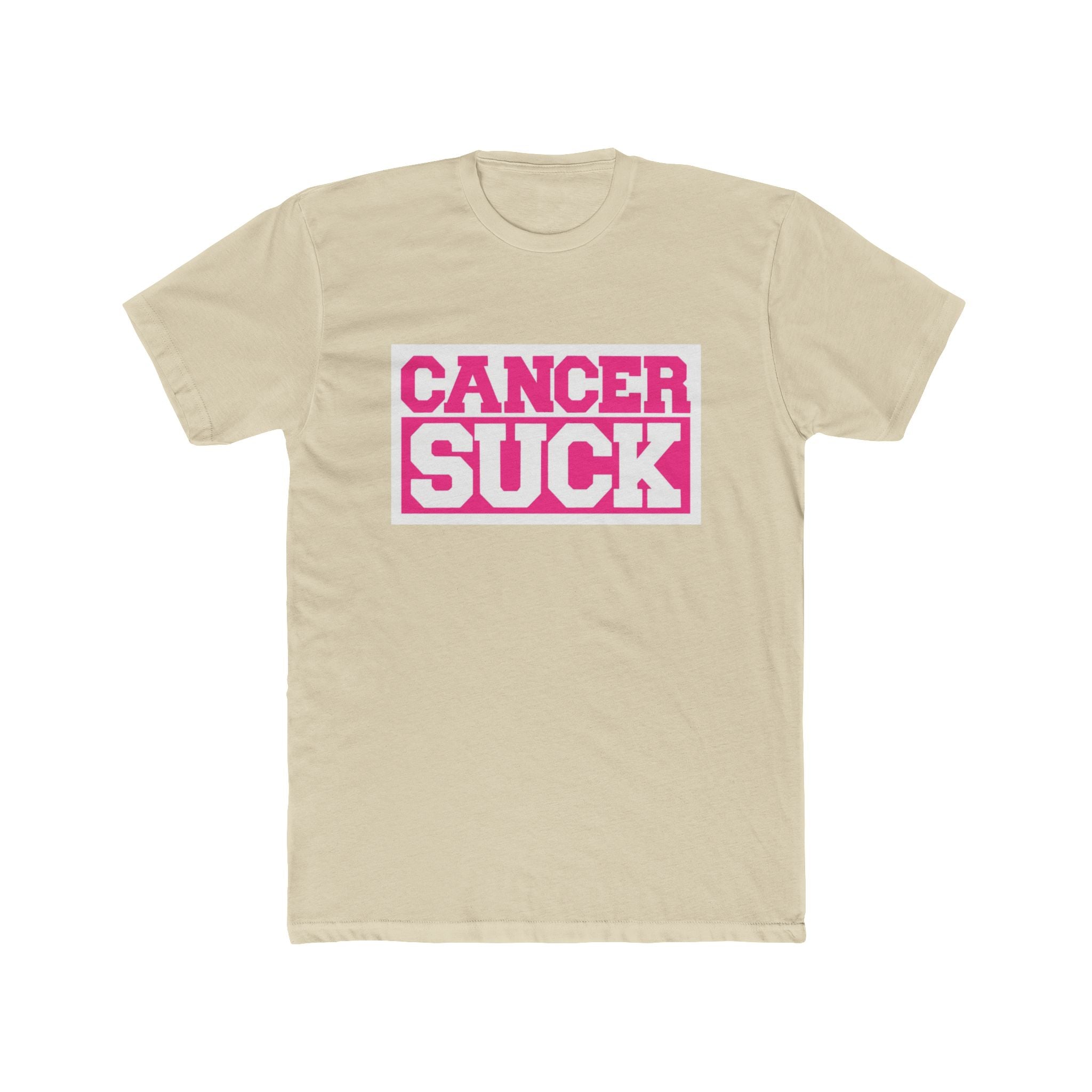 Cancer Suck T-Shirt — Pink Awareness Tee