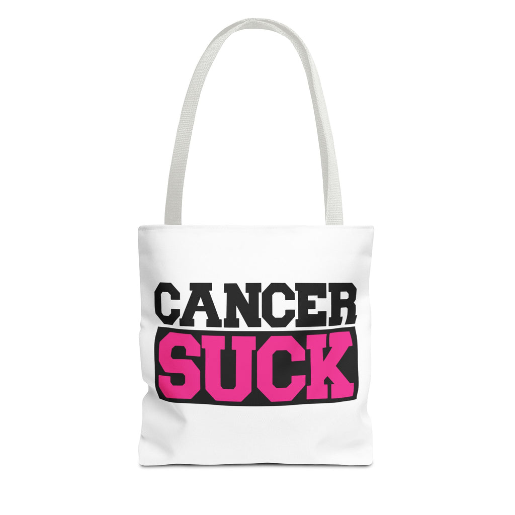 Cancer Suck Pink Awareness Tote